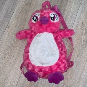 Fiesta Cute Penguin Backpack Plush Doll Stuffed Animal Bag Shoulder Bag Gift